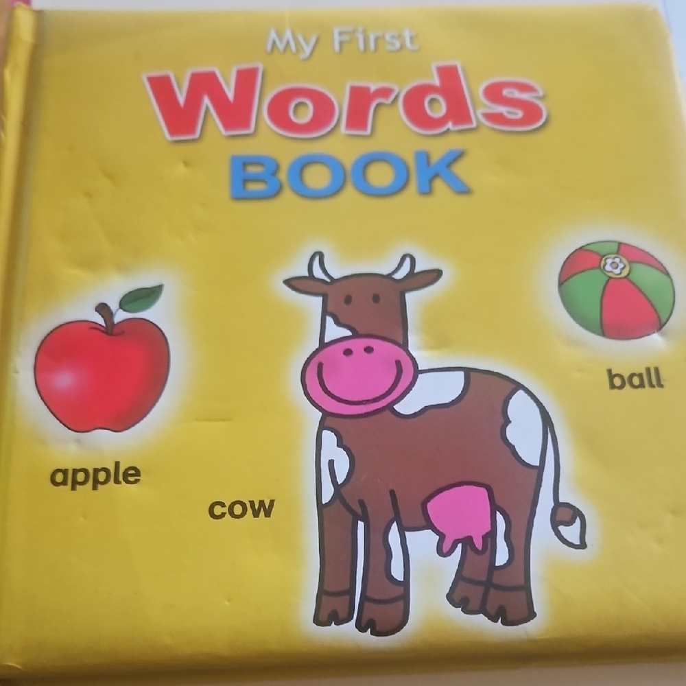 My First Words Book - Yellow